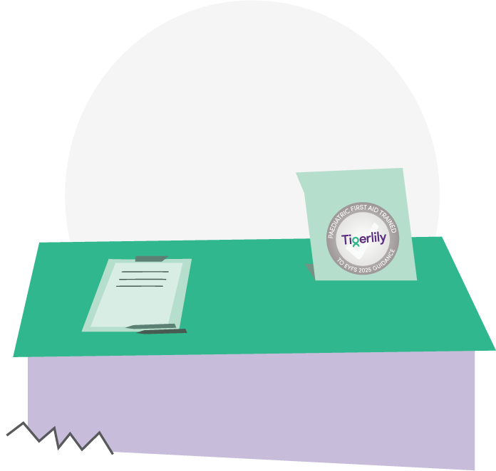 Reception desk